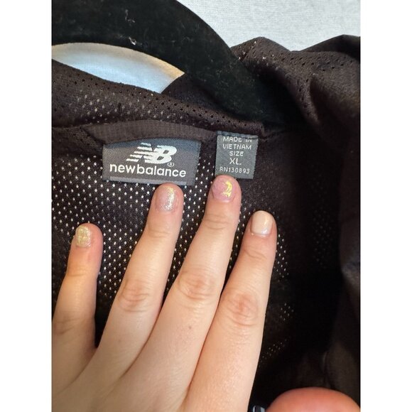 New Balance Wind Breaker Zip Up Jacket Xtra Large - Picture 4 of 7